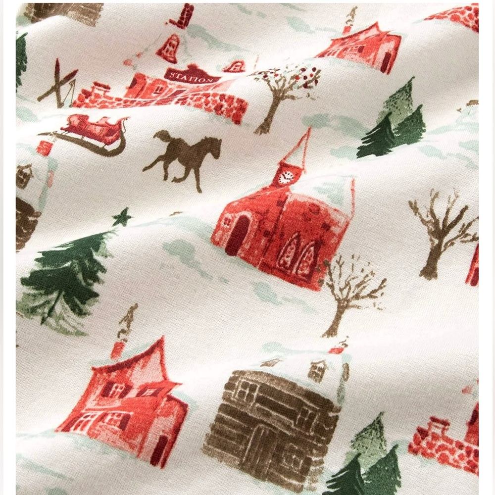 Burt's Bees Matching Kids Pajama Sets - Picture 9 of 9